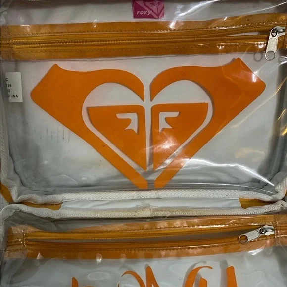 Roxy Quicksilver Floral Cosmetic Luggage Bag for Travel - Picture 11 of 12